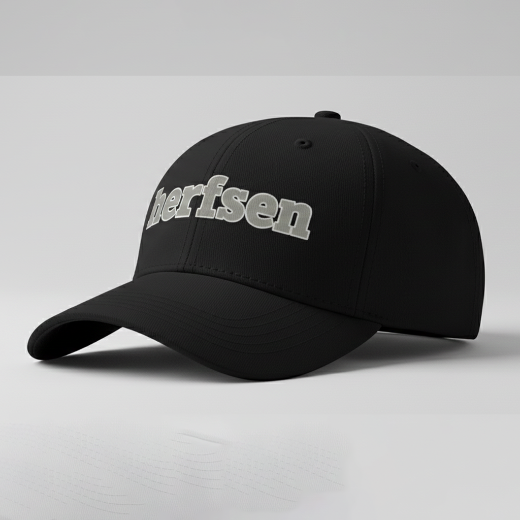 Baseball Hat Herfsen Logo 3.0 Black