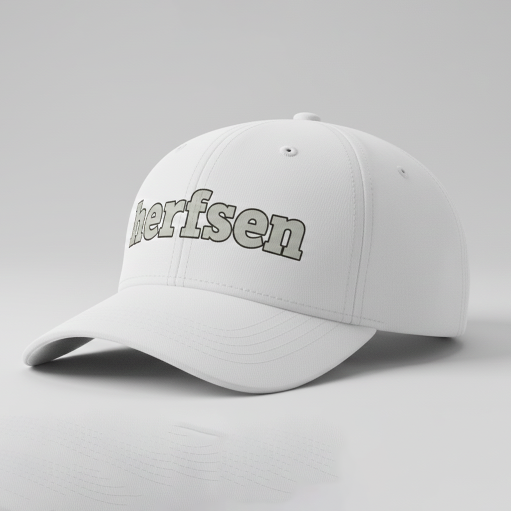 Baseball Hat Herfsen Logo 3.0 White
