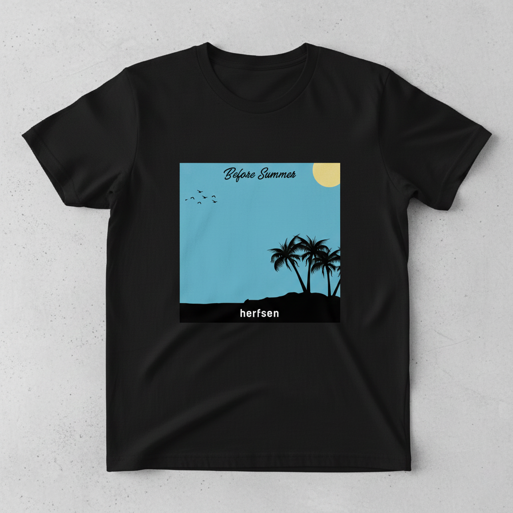 Before Summer T-Shirt Black
