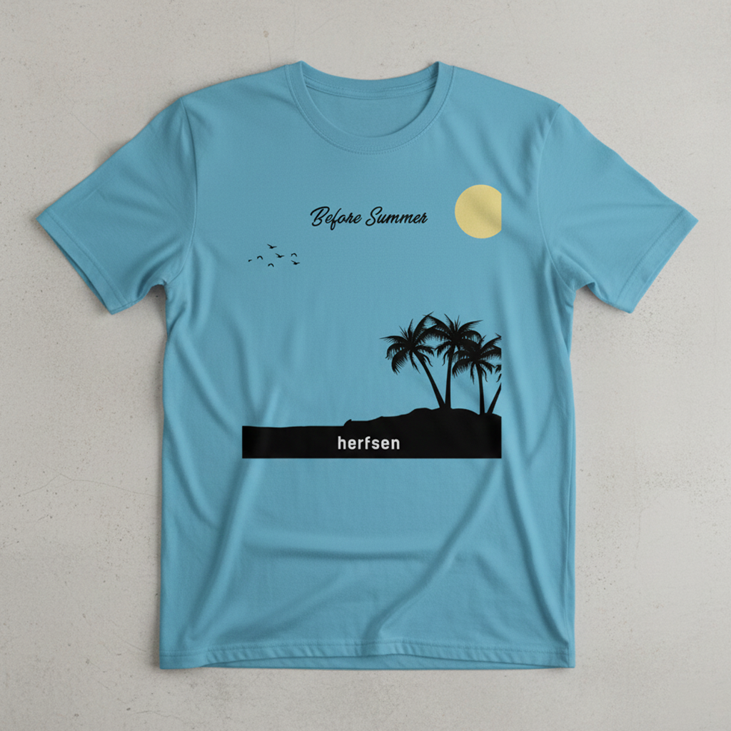Before Summer T-Shirt Blue