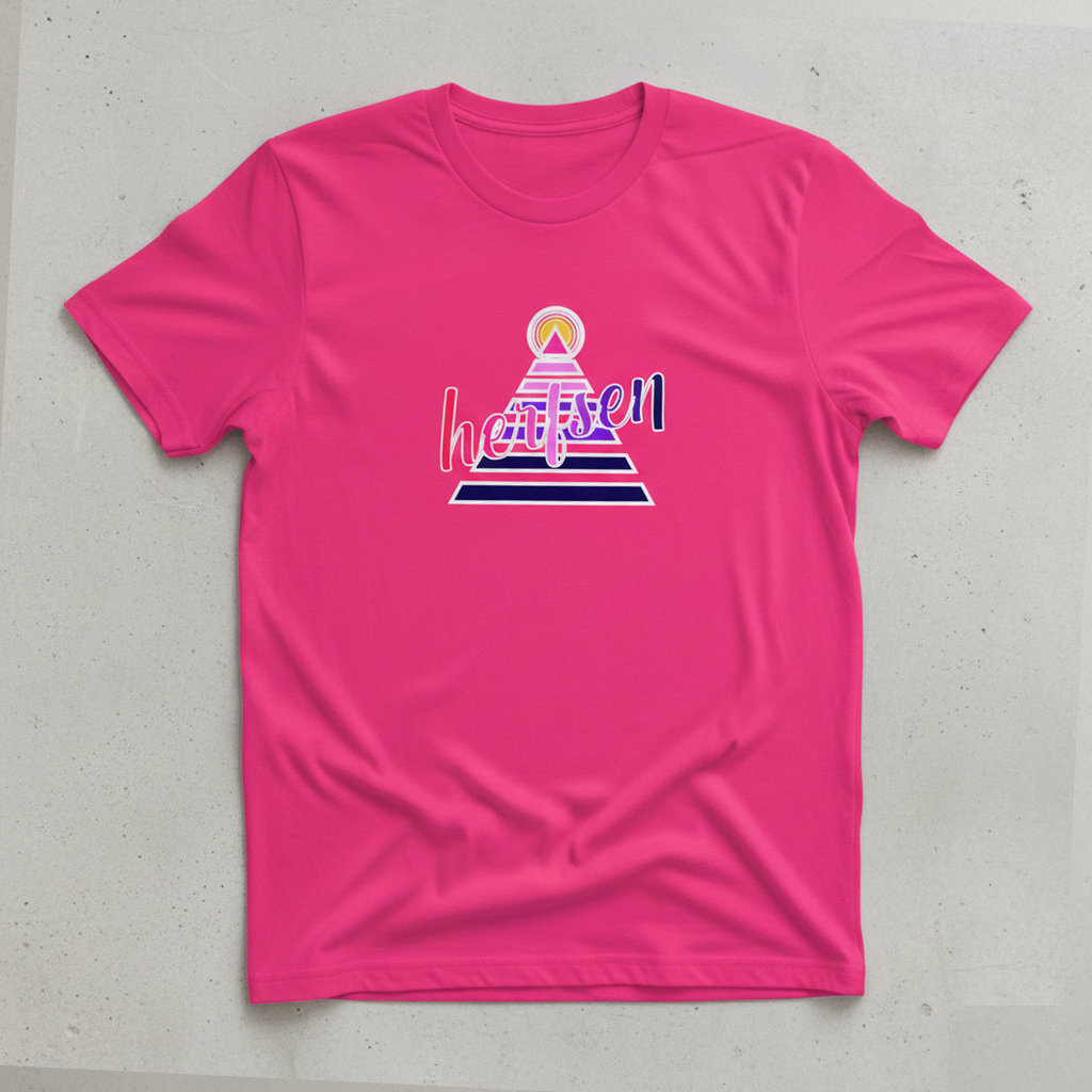 Herfsen 1st Logo T-Shirt Magenta