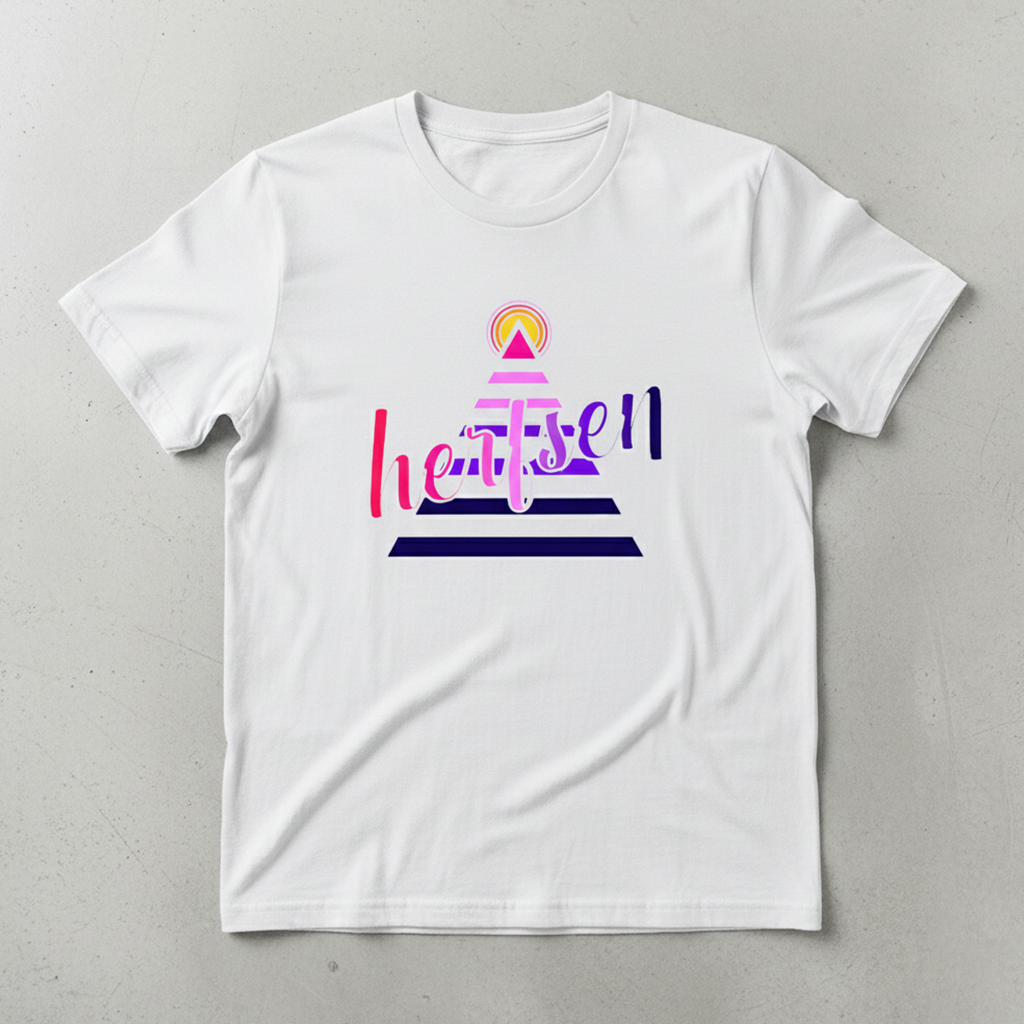 Herfsen 1st Logo T-Shirt White