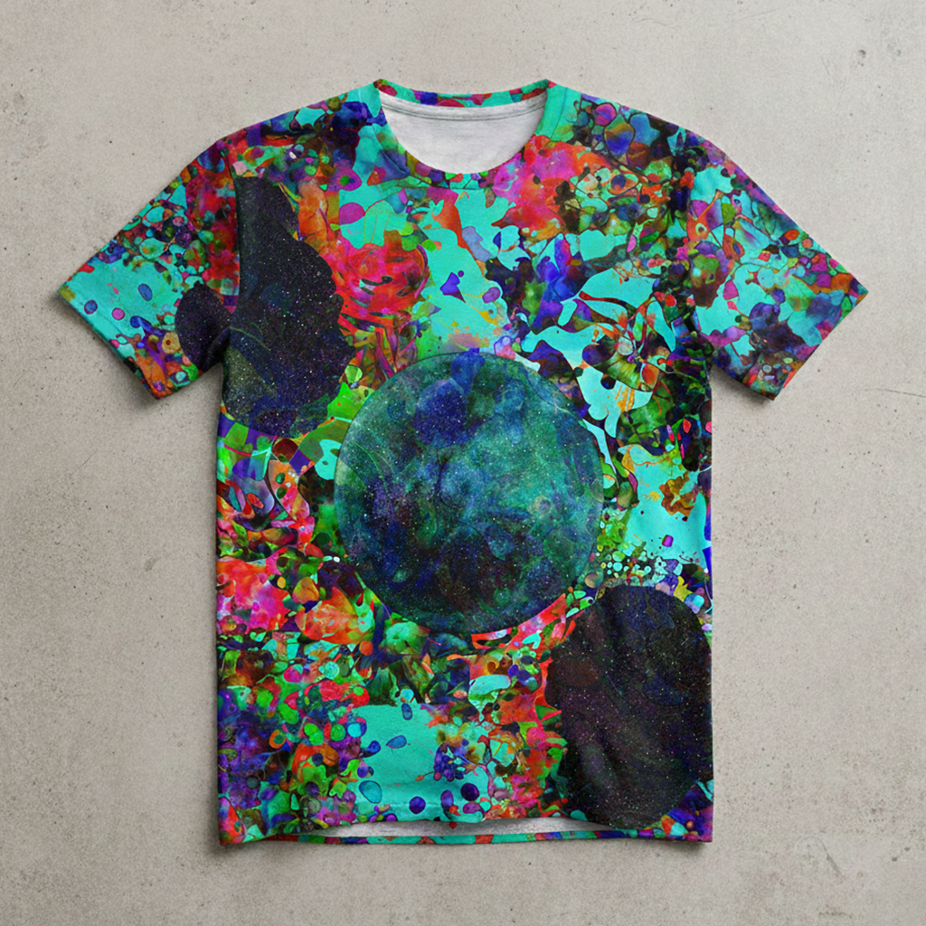 Moonlight Shower T-Shirt Colour