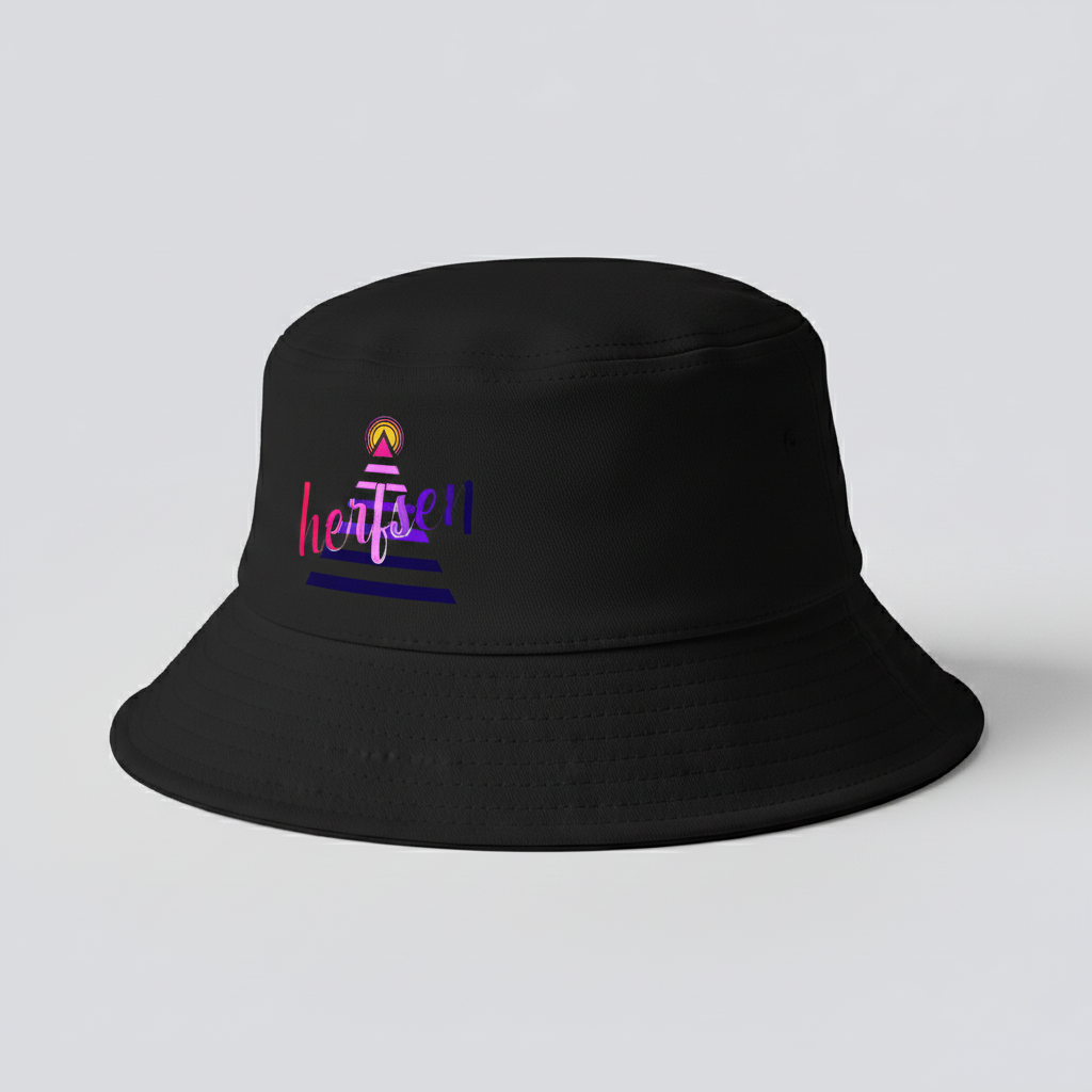 Bucket Hat Logo 1.0 Black