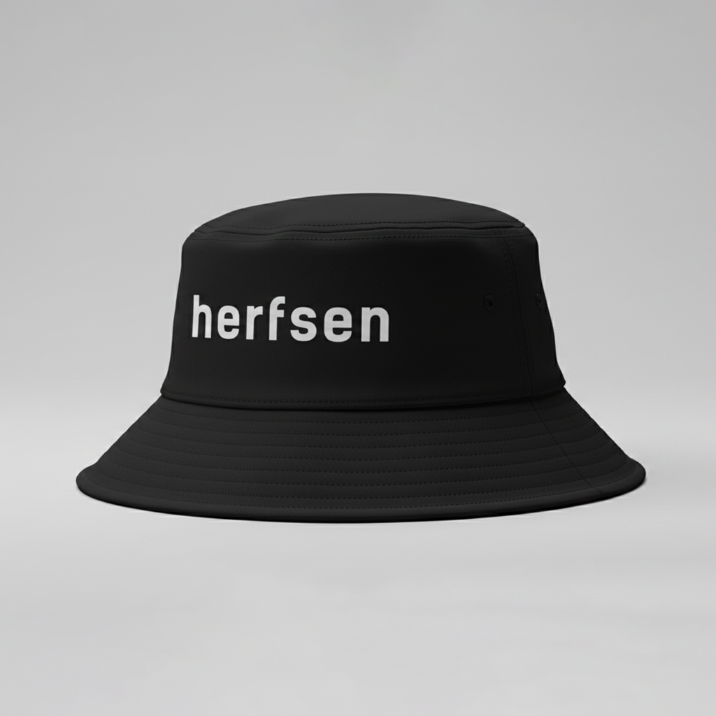 Bucket Hat Logo 2.0 Black